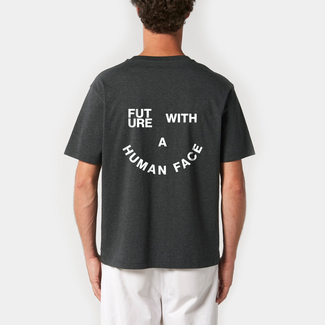 FUTURE WITH A HUMAN FACE T-Shirt black