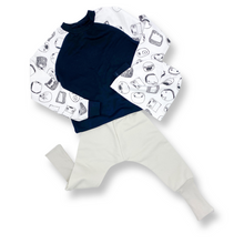 Lade das Bild in den Galerie-Viewer, BIO Raglan Pulli "MONSTER" - Morro do Papagaio