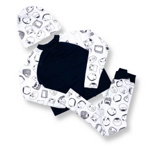 Lade das Bild in den Galerie-Viewer, BIO Raglan Pulli "MONSTER" - Morro do Papagaio