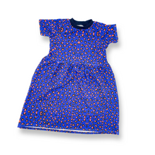 Lade das Bild in den Galerie-Viewer, BIO Kleid  LEO BLUE/ORANGE-Morro do Papagaio
