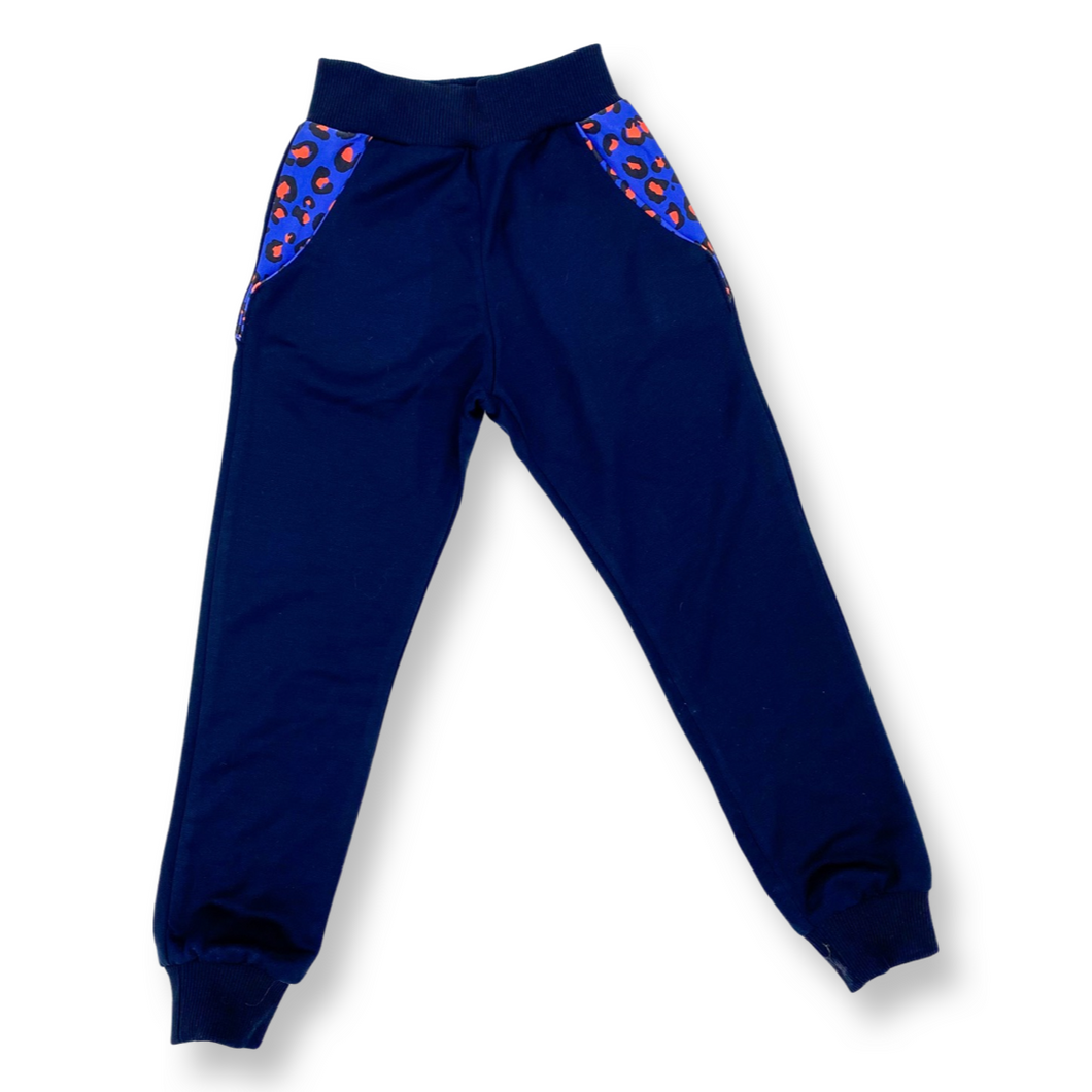 BIO Jogginghose BLUE/ORANGE - Morro do Papagaio